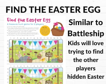 Find the Egg Printable Easter Page, Easter Egg Game for Kids, Digital Download