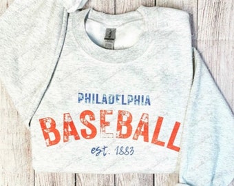 Philadelphia Phillies Baseball 1883 Vintage Best Sweatshirt, T