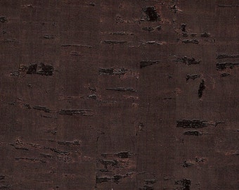 Cork fabric brown 70 x 50 cm