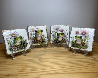 Frog Coaster | Decorative Tile | Coaster Set