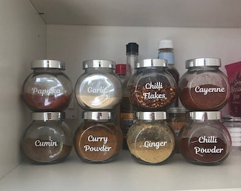 Magnetic spice jars ikea 