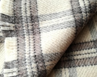 Pure Sheep Wool Blanket , Tartan blanket, Kids blanket. 100% Organic wool Gift for Her Gift for Him Home Gift [RUG] Made in EUROPE!