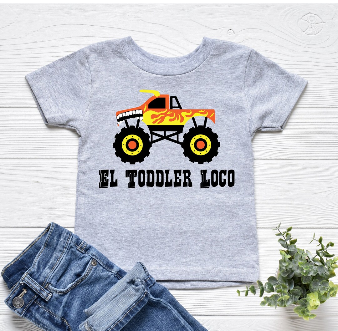 monster truck shirt toddler