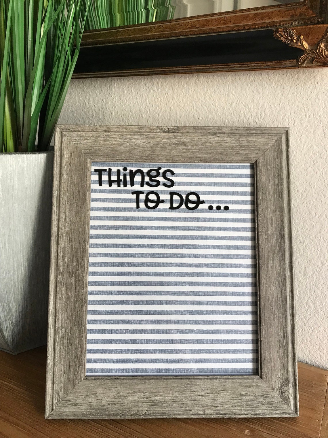 Things to Do Dry Erase Board 8.5x11 Picture Frame Gift Etsy