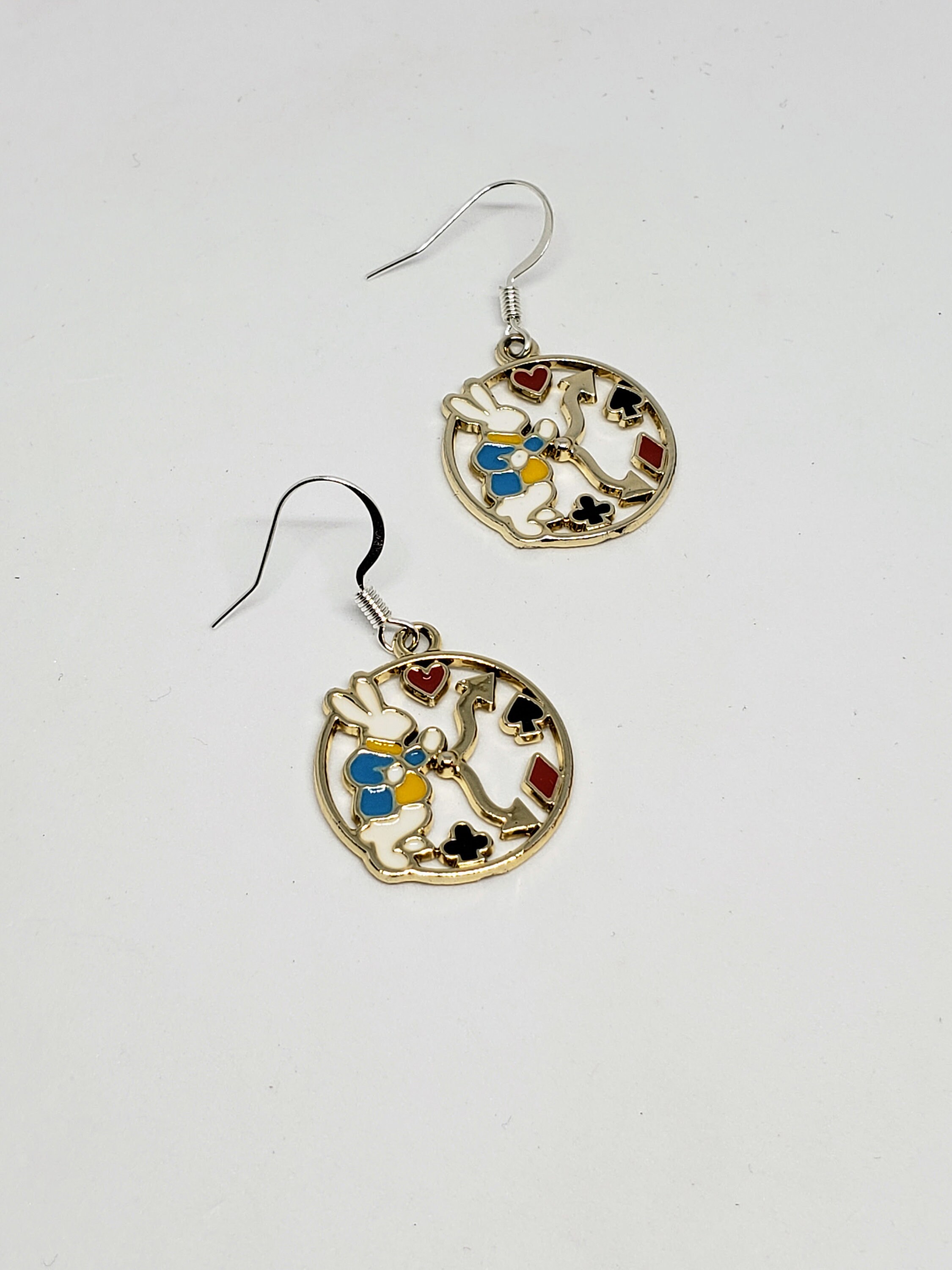 Alice In Wonderland Any Road Will Take You There Surgical Steel Earrings Jewelry Carrillopuertoveracruz Gob Mx