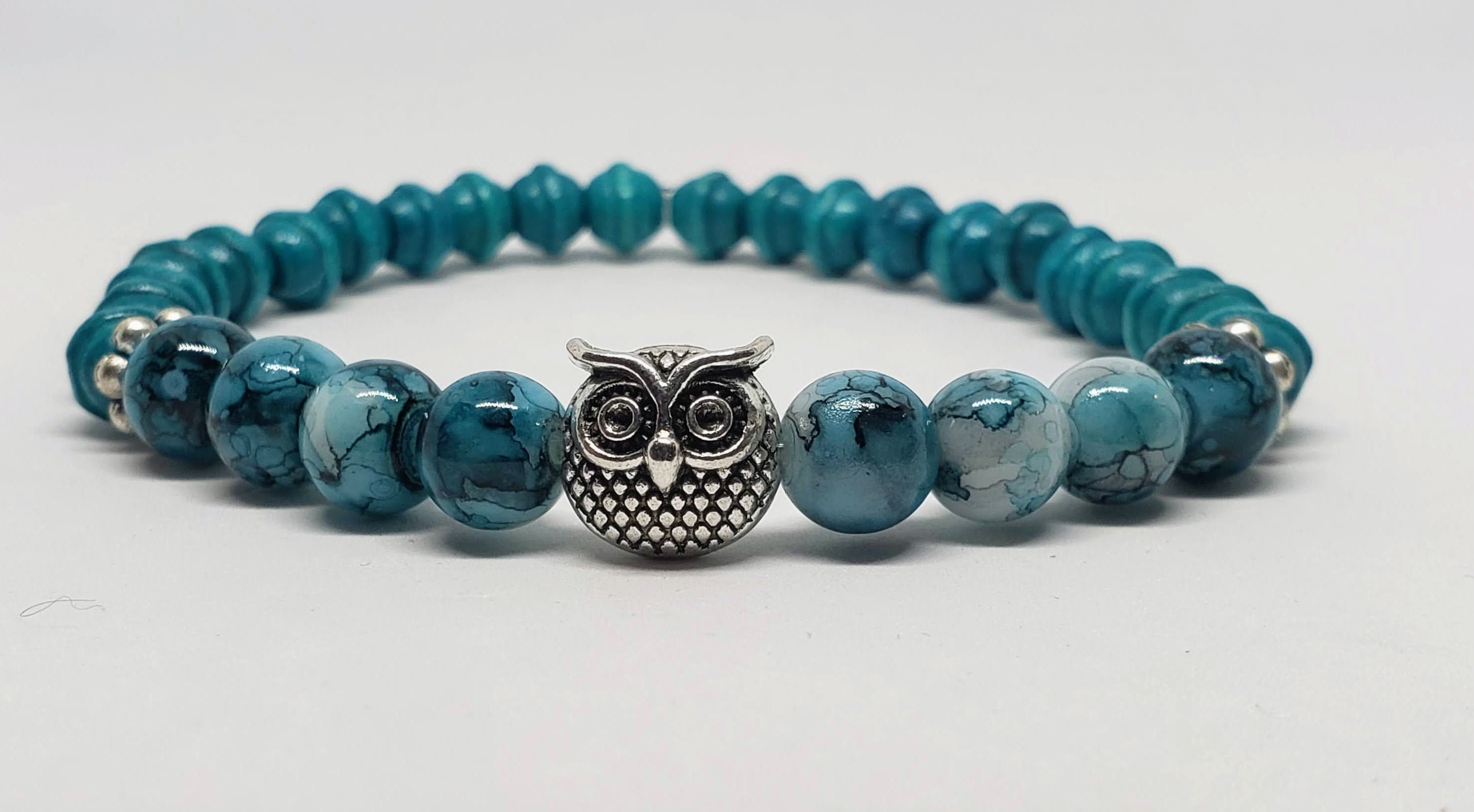 Blue Owl Bracelet
