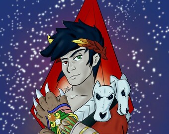 Zagreus Hades Game Print