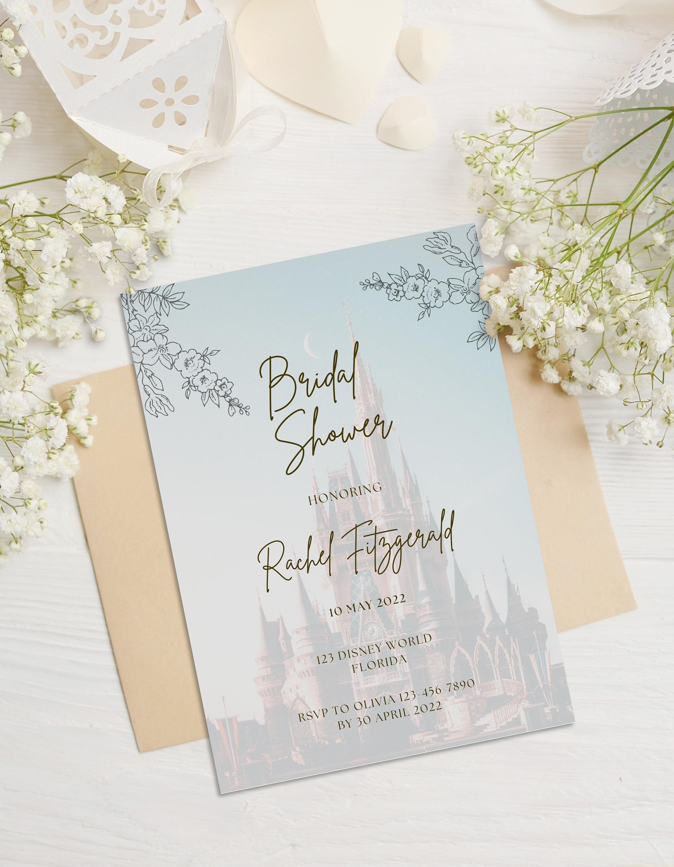 Disney Bridal Shower