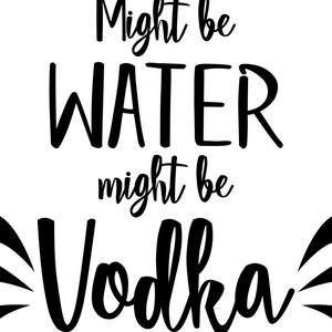 Might be vodka SVG cutfile