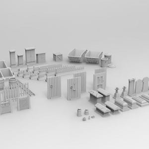 鉄道模型 - メガパック - 風景フィラー 50 種類以上のモデル