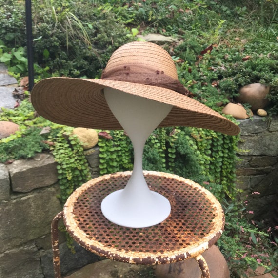 Vintage Sun Hat Wide Brim - image 2