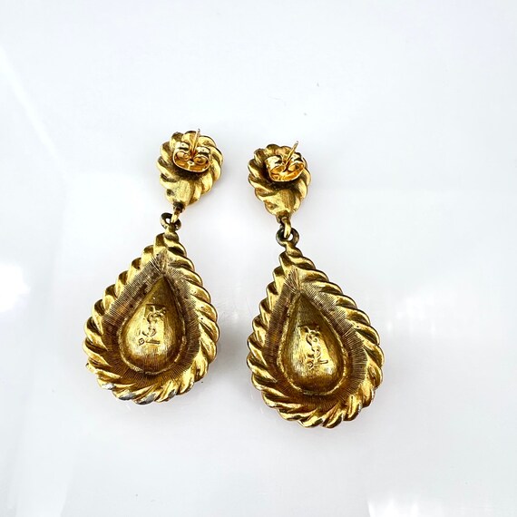 Yves Saint Laurent Vintage Earrings YSL - image 4