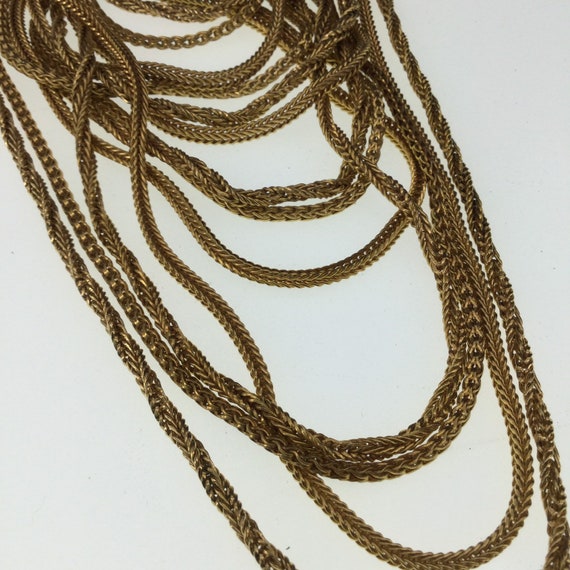 1958 Christian Dior Multi Strand Necklace Vintage… - image 8