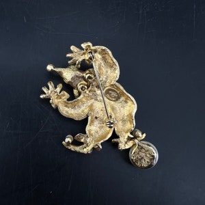 Hattie Carnegie Signed Clown Brooch image 5