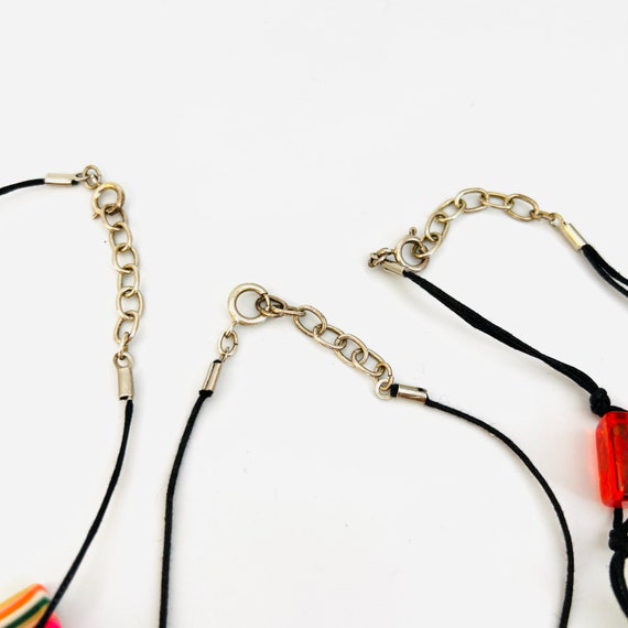 Three Sobral Necklaces Set Signed Designer Confet… - image 6