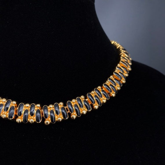 St. John Couture Enameled Necklace Saks Fifth Ave… - image 2