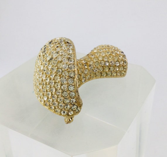 Pave Mushroom Brooch Les Bernard Dimensional - image 8