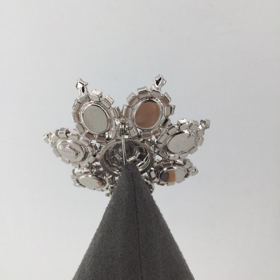 Kramer Dimensional Ruby Red Brooch - image 6