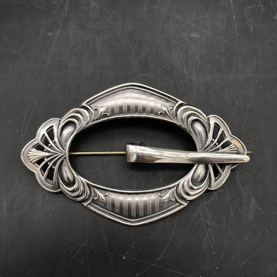 Art Nouveau Sterling Pin