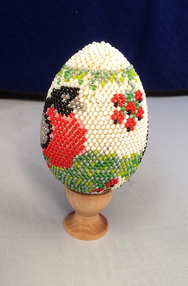 Bead Crochet Easter Egg Etsy