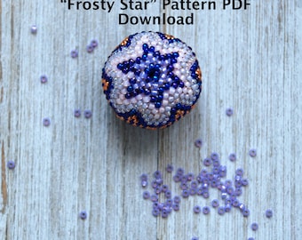 25 mm Beaded Bead Tutorial, Bead Crochet Tutorial, 25 mm Beaded Bead PDF Pattern, Beaded Ball Crochet Tutorial, Crochet PDF Pattern