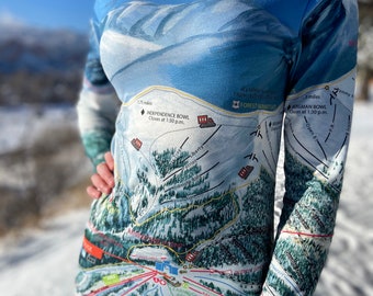 KEYSTONE Ski Trail Map Top