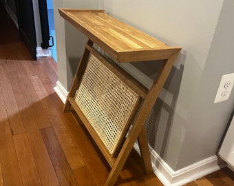 Quartersawn White Oak Side Plant Table