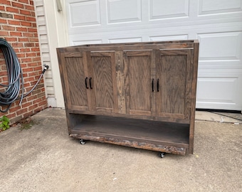 4 door vanity