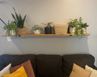 White Oak Plant Shelf