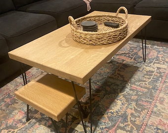 Quartersawn white oak step stool