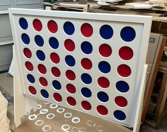 Giant Connect 4 Game - Custom Sizing Available