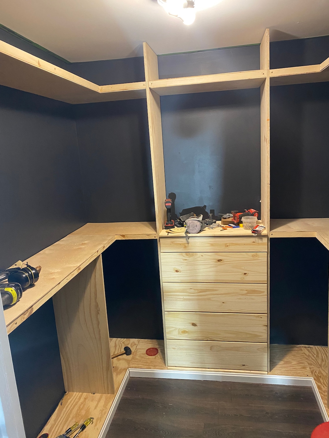 Custom Built-in Closet Remodel - Etsy