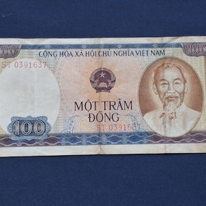 100 dong vietnam - Etsy 日本