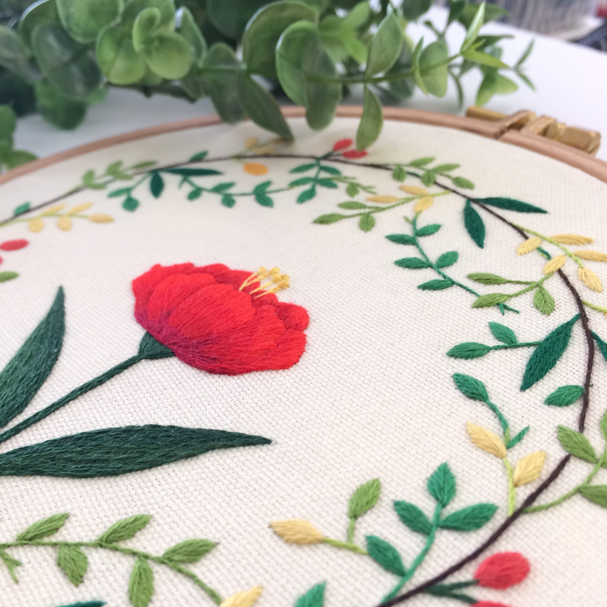 Hand Embroidery PDF Pattern. Flower Garden Hand Embroidery Pattern ...