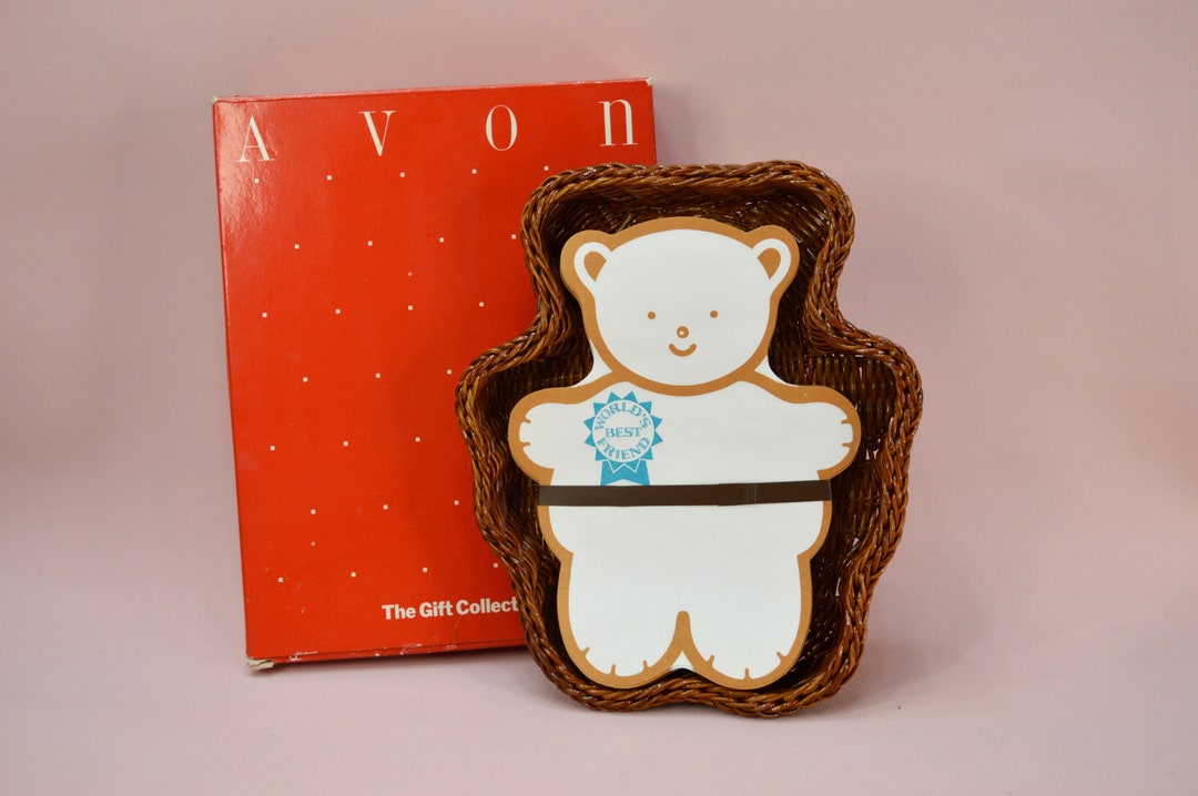 Vintage Stationery Avon Gift Collection Teddy Bear Note Paper Etsy