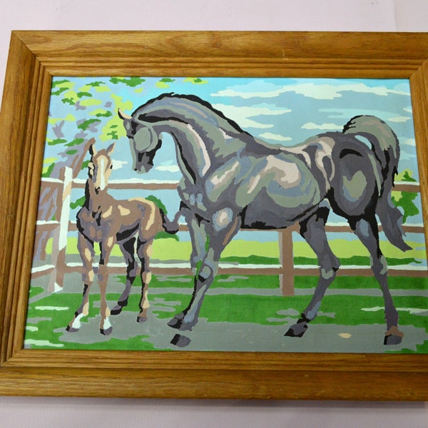 Paint by Number Horses - Etsy