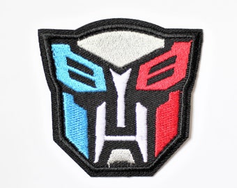 Transformers Decepticon Autobot Iron-on Embroidered Hard Rock Band Patch #295 Transformers Decepticon Autobot Iron-on Embroidered Hard Rock Band Patch #295