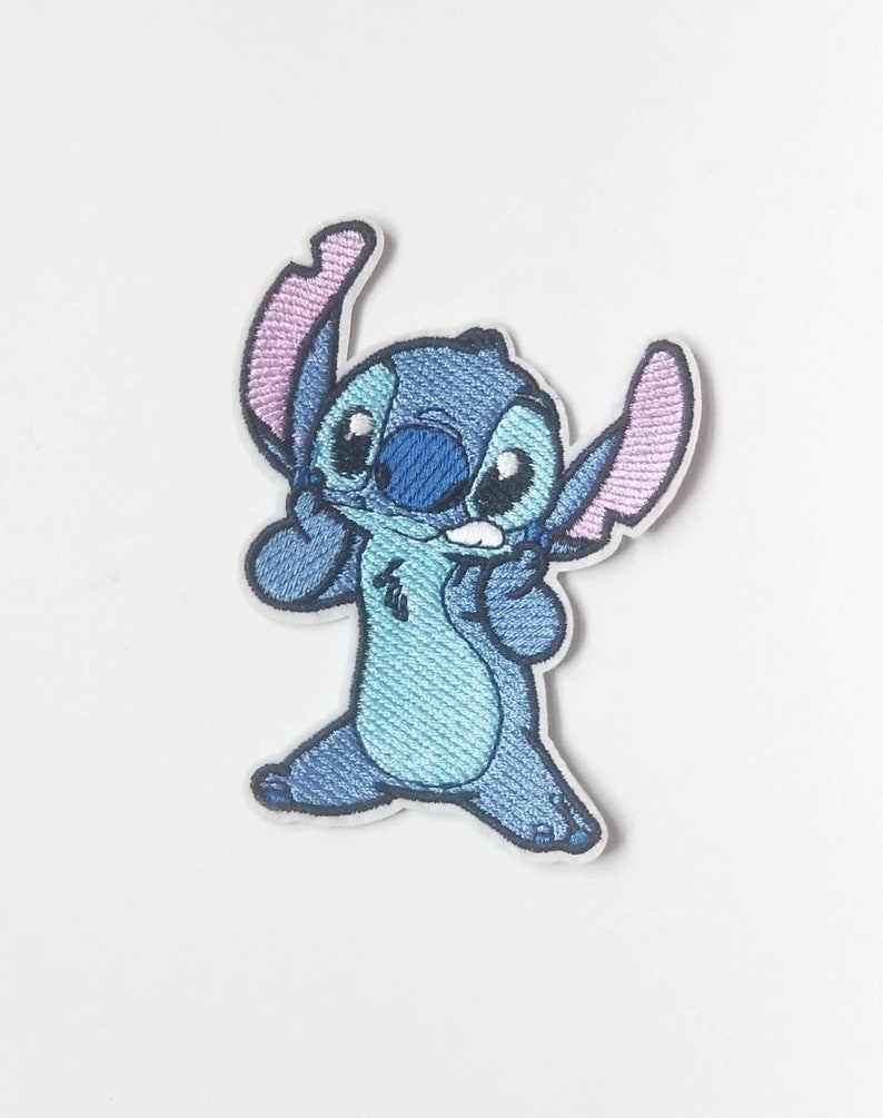 Stitch and Angel Iron on Patch Disney Lilo and Stitch Etsy