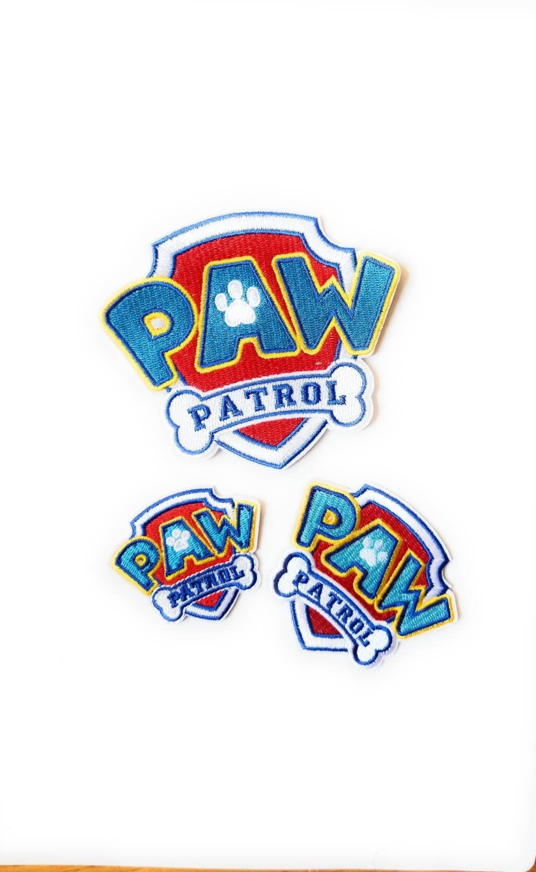 Paw Patrol Iron on Patch Paw Patrol Applique' Ready to Etsy