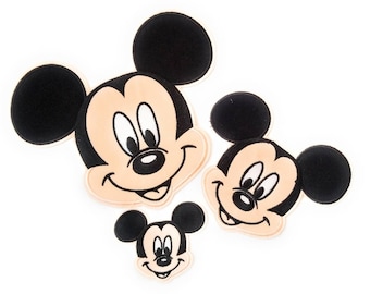 Mickey Mouse Iron on Patch - Ready To Ship!