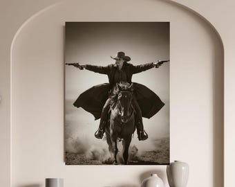 Modern Coastal Cowgirl Wall Art Printable Digital Download | Retro Western Decor | Pink Cowgirl Boots Aesthetic Poster PNG