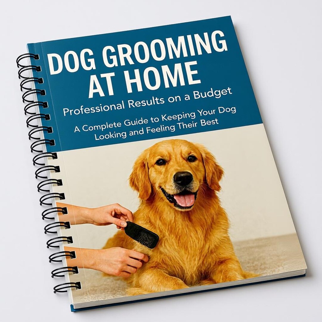 Dog Grooming at Home Ebook, PDF Guide for Beginners, DIY Dog Grooming