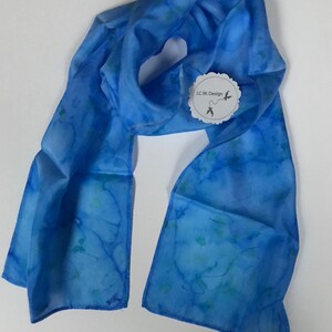 Hand Dyed Silk Scarf