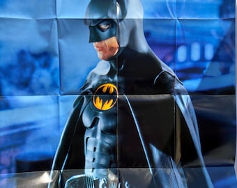 ま*だ様 バットマン・リターンズ GAME GEAR 専用ソフト　SEGA 一人 Batman Returns Sega Game Gear - Get a Grip POSTER INSERT ONLY