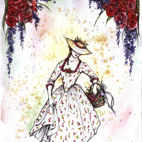 AN 18th CENTURY FROCK - Garment Rendering, maggio 2018