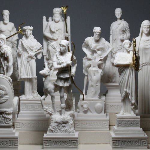 Olympian God Four Piece Set main image 1