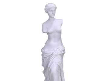 Aphrodite Venus De Milo Greek Roman Goddess Handmade Statue Sculpture 9.25 inches
