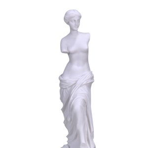 Aphrodite Venus De Milo Greek Roman Goddess Handmade Statue Sculpture 9.25 inches