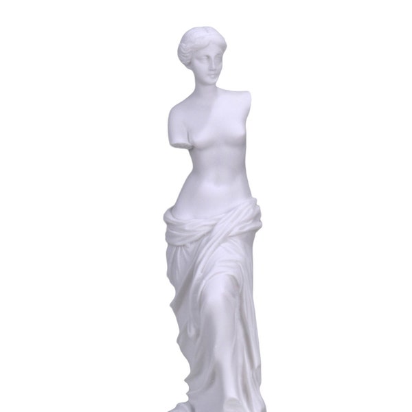 Aphrodite Venus De Milo Griechische römische Göttin Handarbeit Statue Skulptur 21 cm