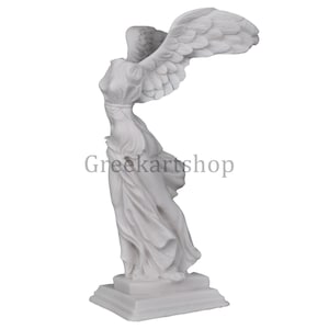 winged nike of samothrace victory Louvre museum greek statue sculpture cast marble 11.6 inches